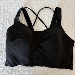 Black Cross-Back Wireless Bralette - Women Intimates & Sleepwear